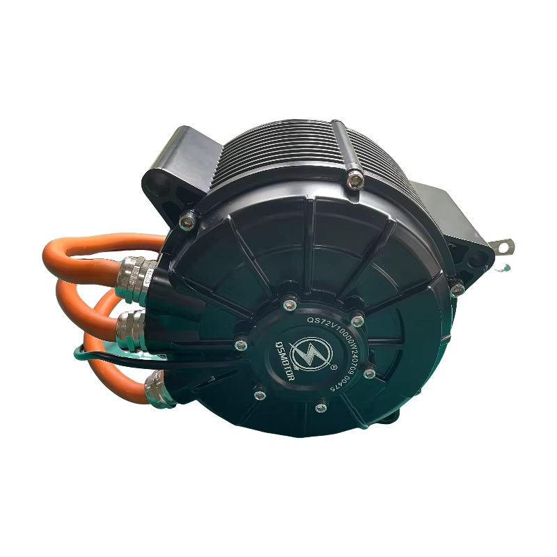 Electric Motorcycle Conversion Kit 72V - QS 10000W Mid Drive PMSM Motor