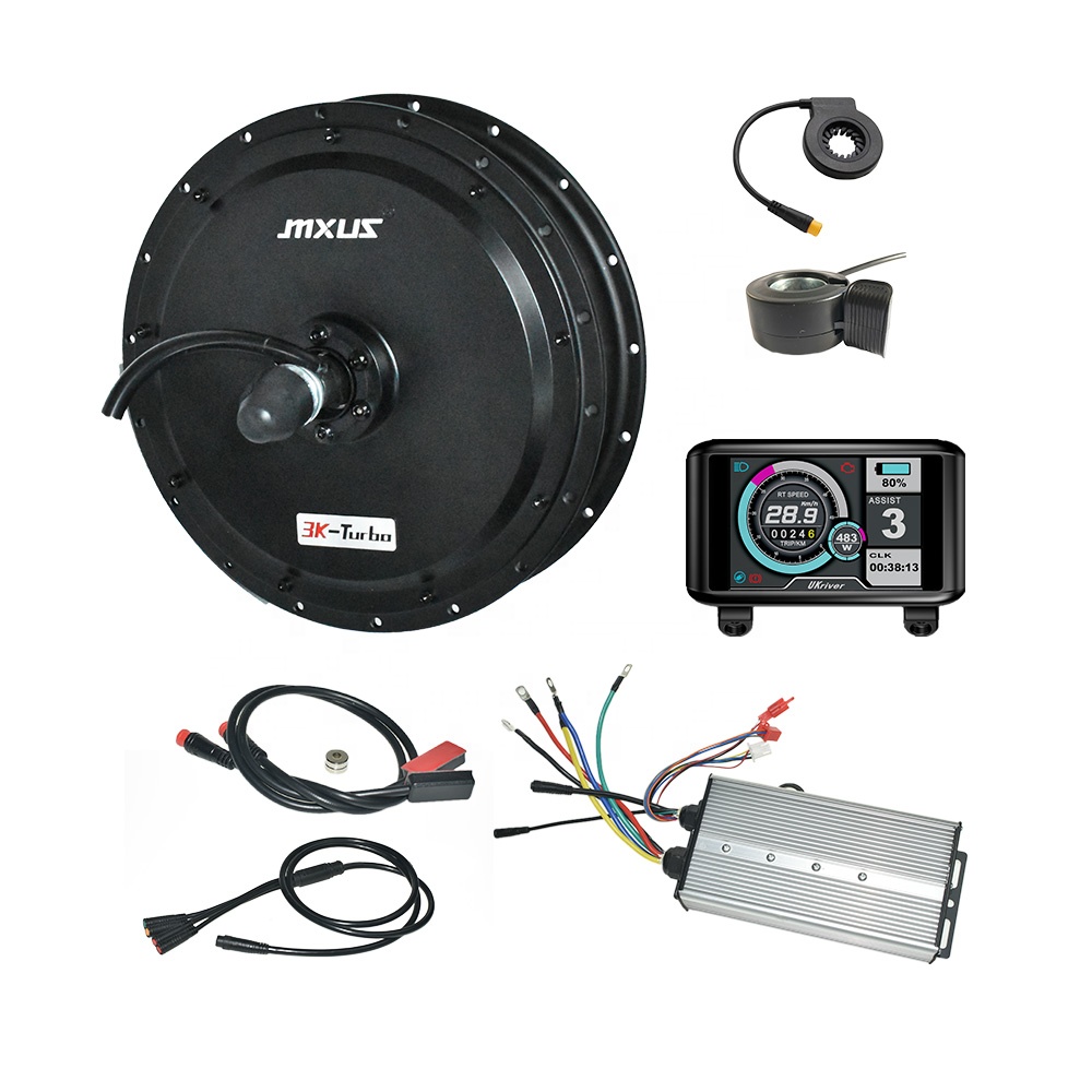 Electric Motorcycle Conversion Kit 72V - MXUS Electric Bike 135mm Motorcycle 72V