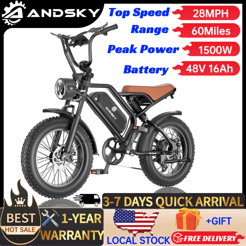 Dual Motor Electric Motorcycle Frame - ANDSKY T8 Core Electric Bike 1500W