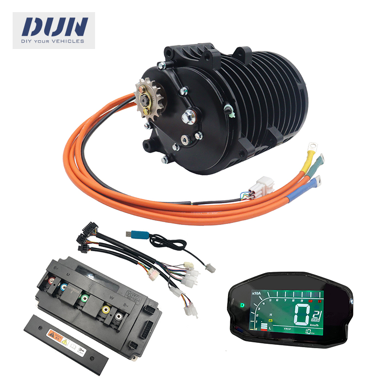 Mid Drive Motor Kit 72V 3000W - QS138 72v 70H 3000W V3 100kmh