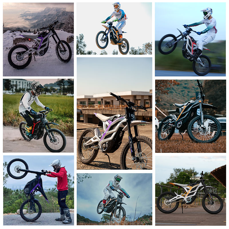 SXLL 79 Bike 72V 35Ah Electric - 72V 12000W Electric Dirt Bike recension och pris