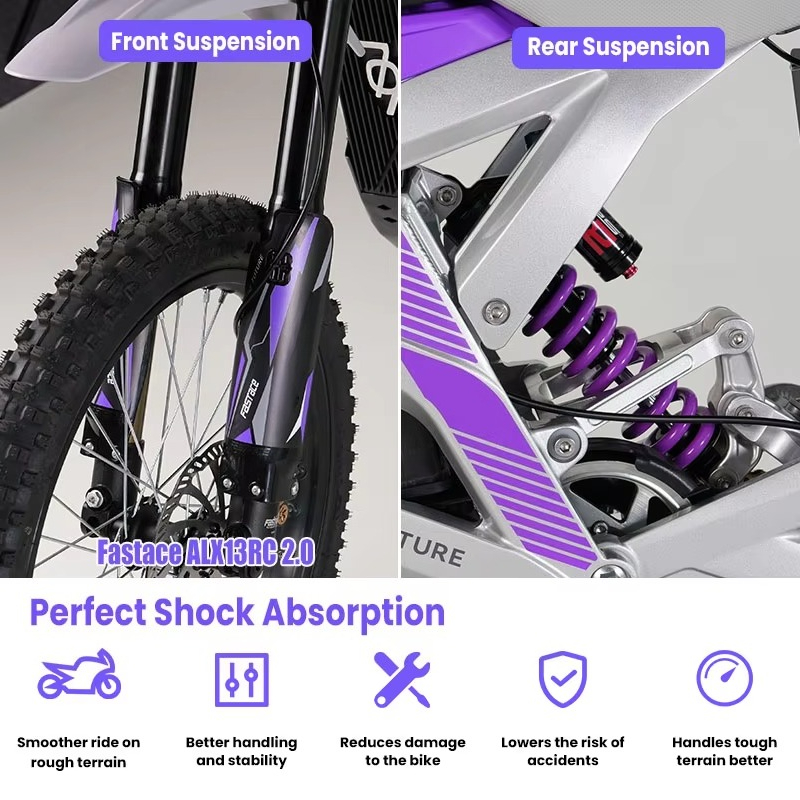 SXLL 79 Bike 72V 35Ah Electric - 72V 12000W Electric Dirt Bike recension och pris