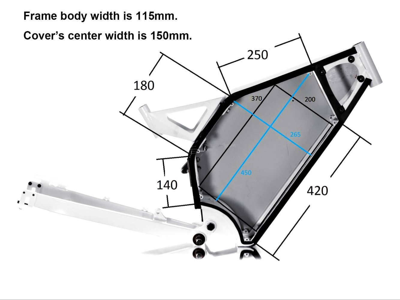 Wholesale Ebike Frame for Endu - 8000W Stealth Bomber Ebike recension och pris