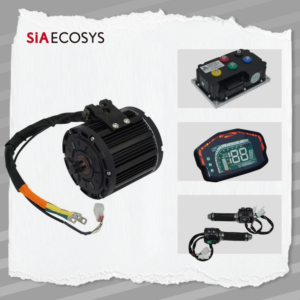 QS138 72V 100KPH 3000W 70H 600 - Mid Drive Motor Kit 72V 3000W recension och pris