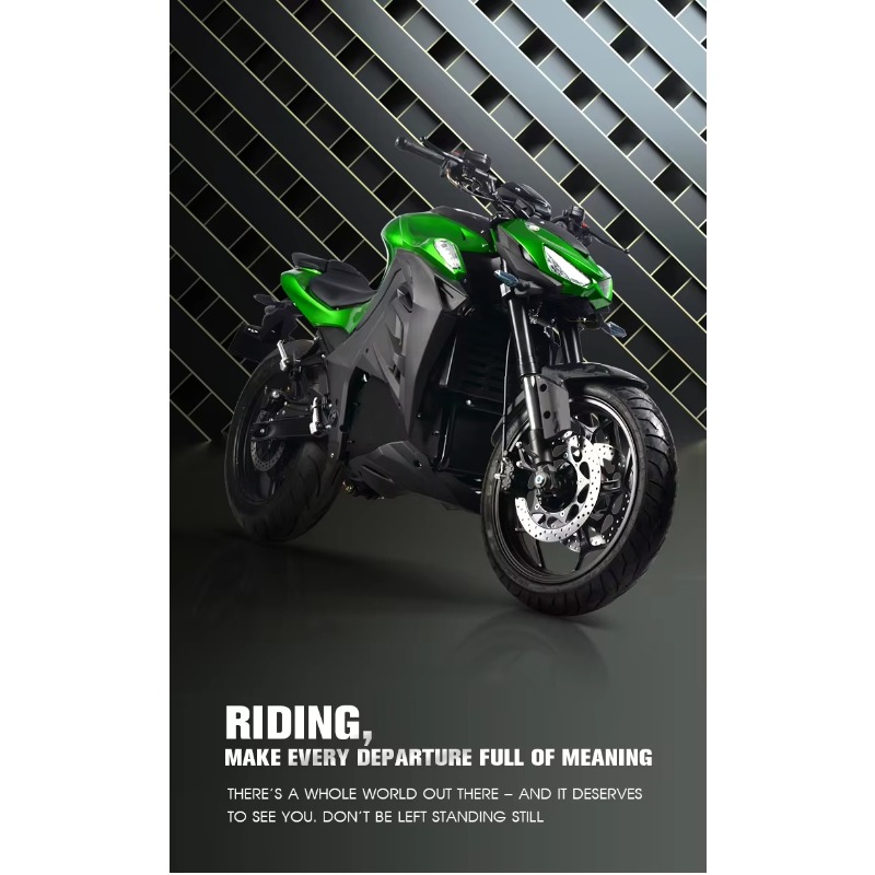 Lvyuan High Quality ODF N19 72 - 72V 5000W Electric Motorcycle recension och pris