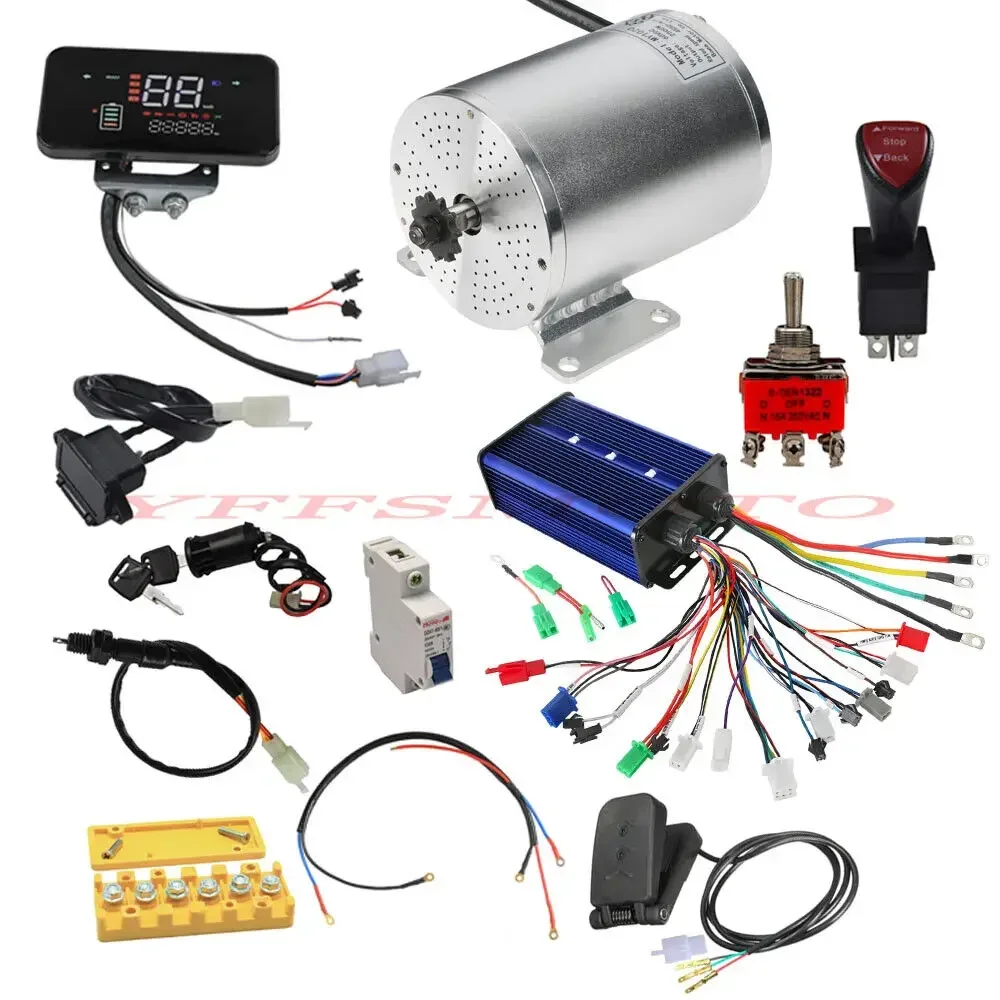 72V 3000W Brushless Motor MY10 - 72V 5000W Electric Motorcycle recension och pris