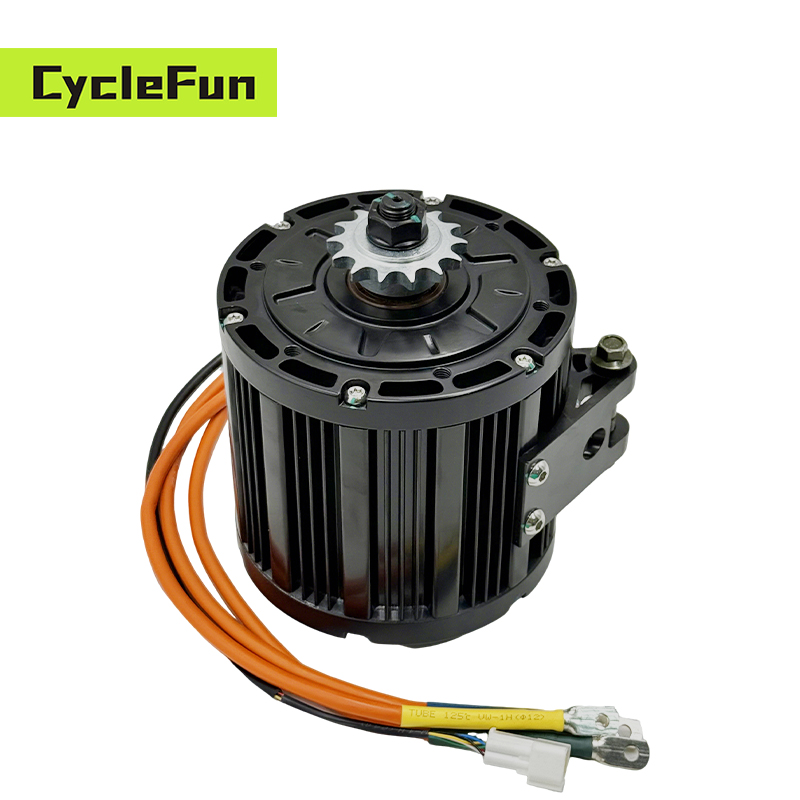QS138 90H Mid-Drive Motor Rate - Electric Motorcycle Conversion Kit 72V recension och pris