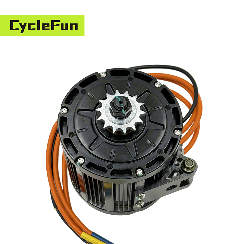 QS138 90H Mid-Drive Motor Rate - Electric Motorcycle Conversion Kit 72V recension och pris