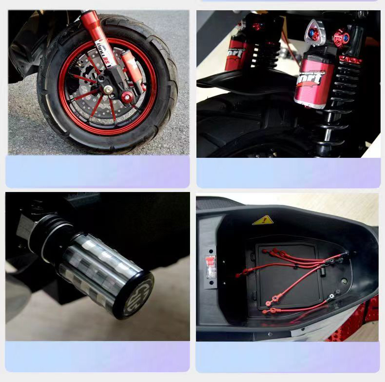 Tc New Electric Motorcycle Whe - 72V 5000W Electric Motorcycle recension och pris