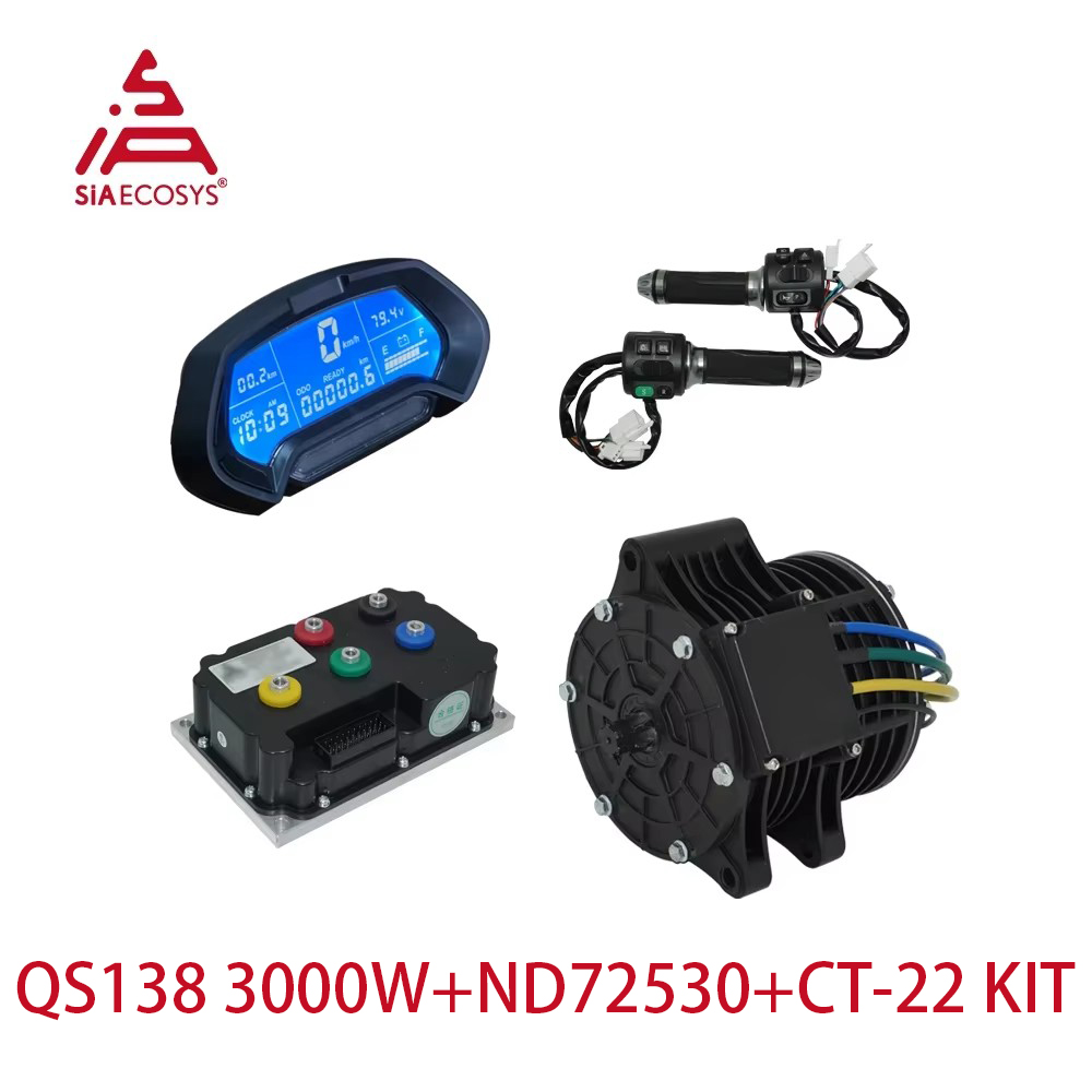 QS138 70H 3000W Mid Drive Moto - Mid Drive Motor Kit 72V 3000W recension och pris