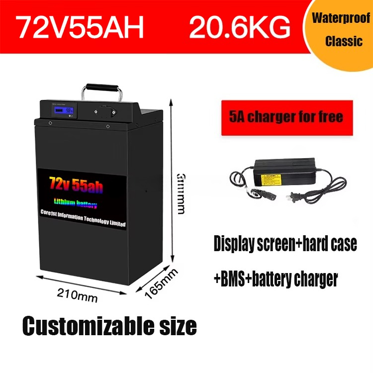 72 Volt Lifepo4 Battery Pack 7 - 72V 60Ah Lifepo4 Battery Pack recension och pris