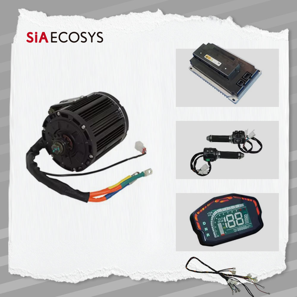 QS138 90H Mid Drive Motor Kit  - Electric Motorcycle Conversion Kit 72V recension och pris