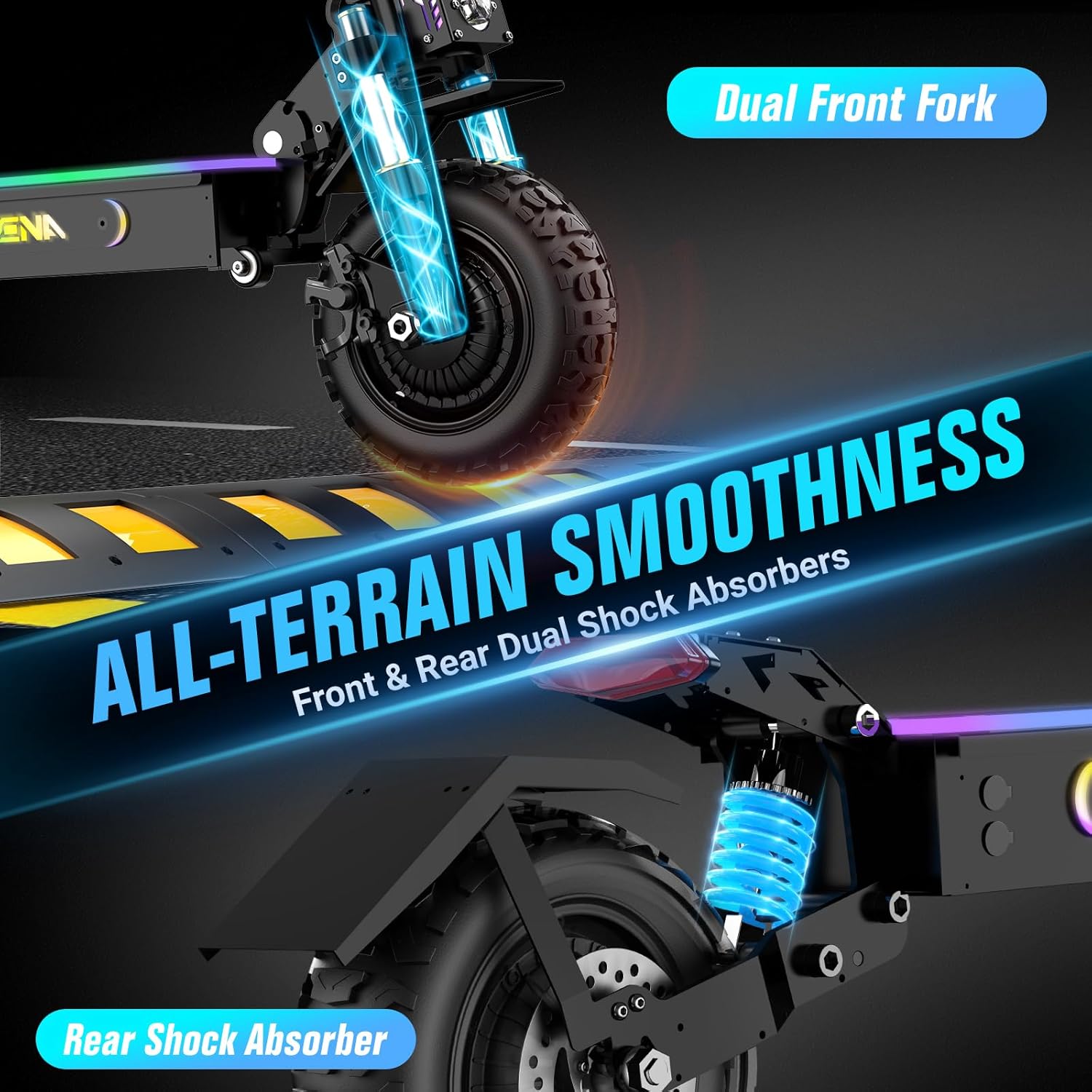 ONECNA GT7 5600W Dual Motor Fo - 60V 5600W Dual Motor Electric Scooter recension och pris