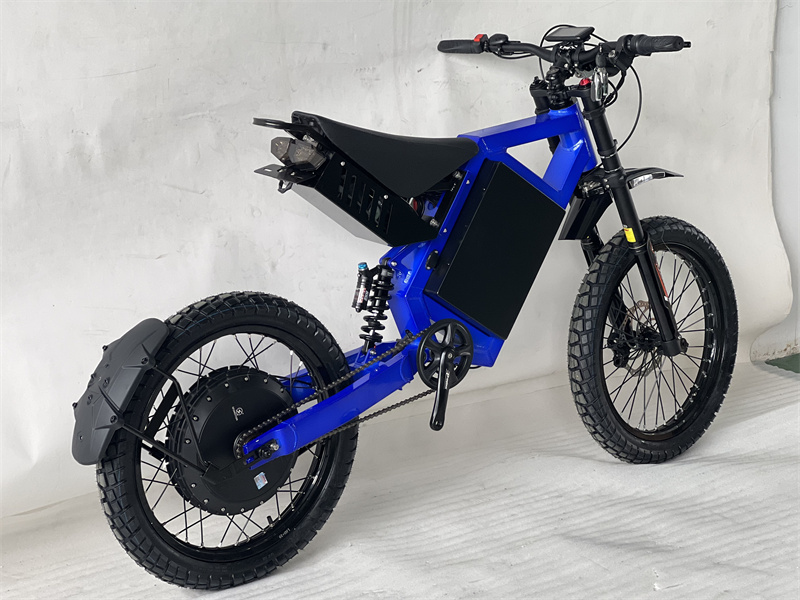 High Power CS20 72V Off Road E - 8000W Stealth Bomber Ebike recension och pris