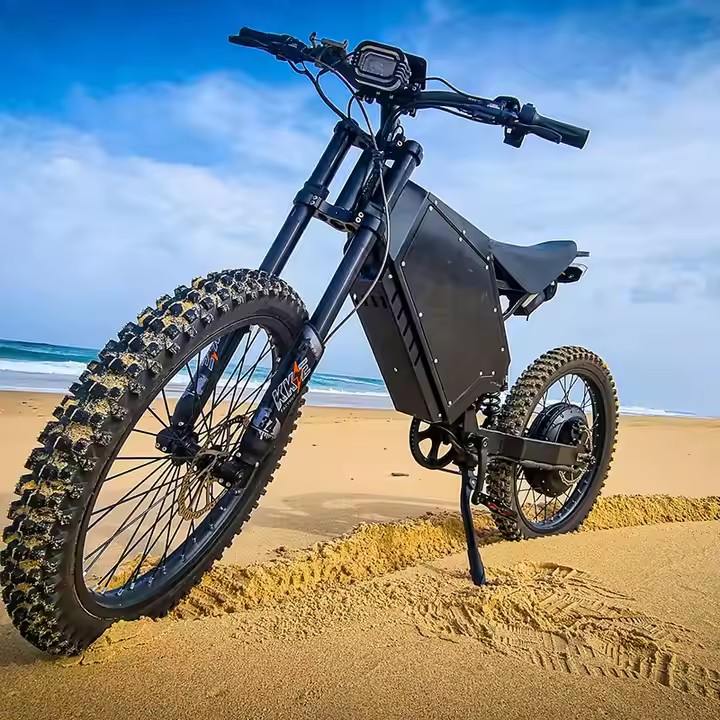 Top Sale High Speed Ebike Fast - 72V 12000W Electric Dirt Bike recension och pris